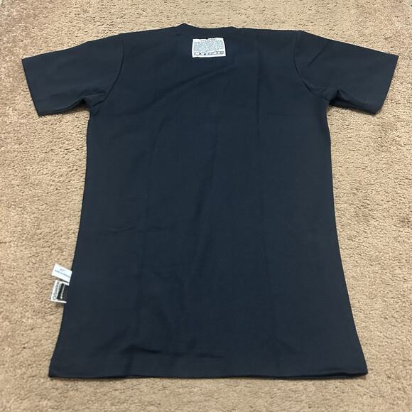 Alpinestars Under Layer Short Sleeve Shirt Sz Medium Navy Blue 180gr 100% Nomex - Picture 7 of 8